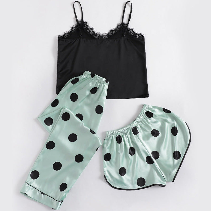 Set sleepwear Vasha Silky Touch – 3 piese