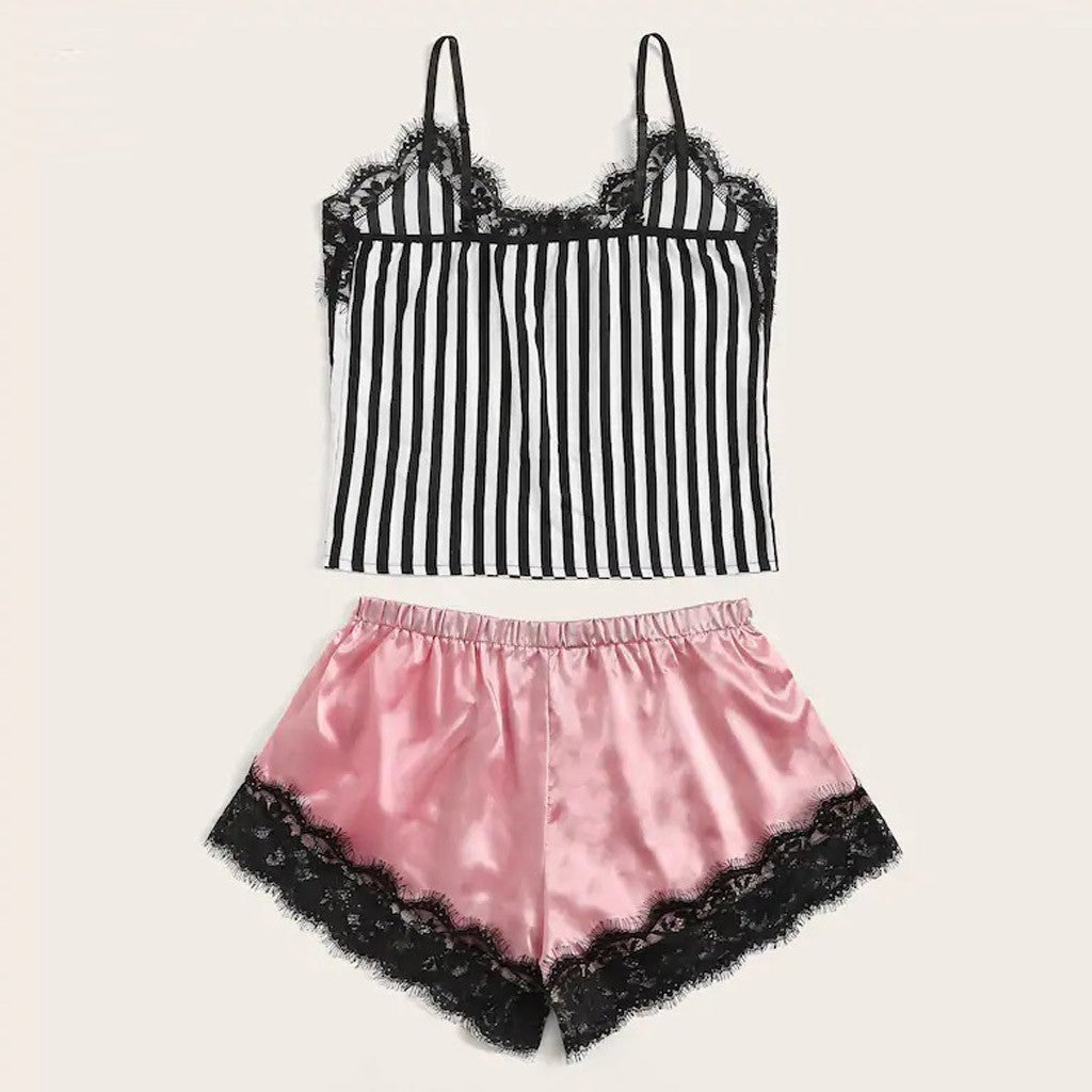 Set sleepwear Vasha Lace Noir