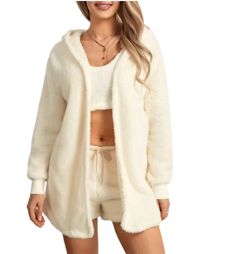 Set loungewear pufos Vasha Cozy Plush