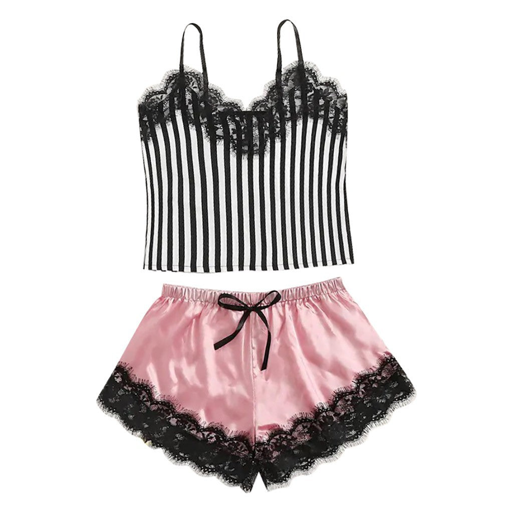 Set sleepwear Vasha Lace Noir