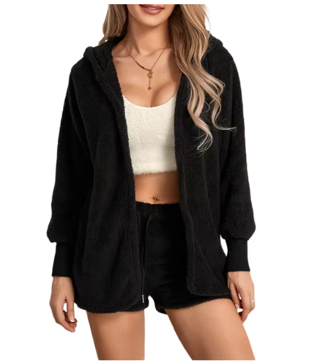Set loungewear pufos Vasha Cozy Plush