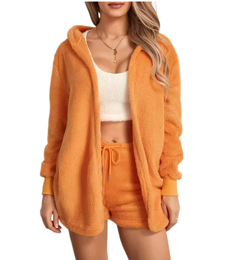 Set loungewear pufos Vasha Cozy Plush
