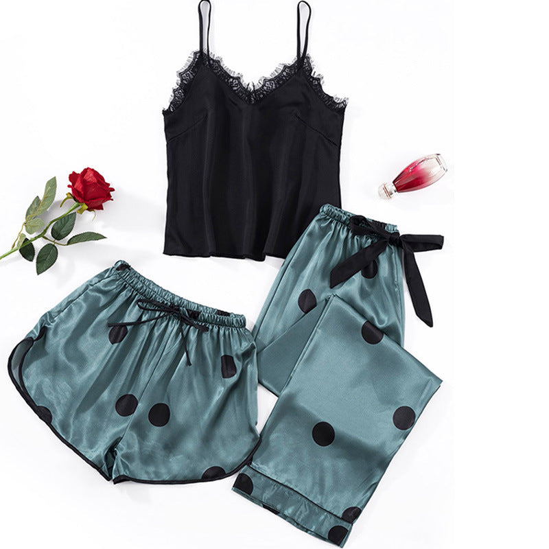 Set sleepwear Vasha Silky Touch – 3 piese