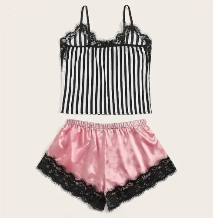 Set sleepwear Vasha Lace Noir