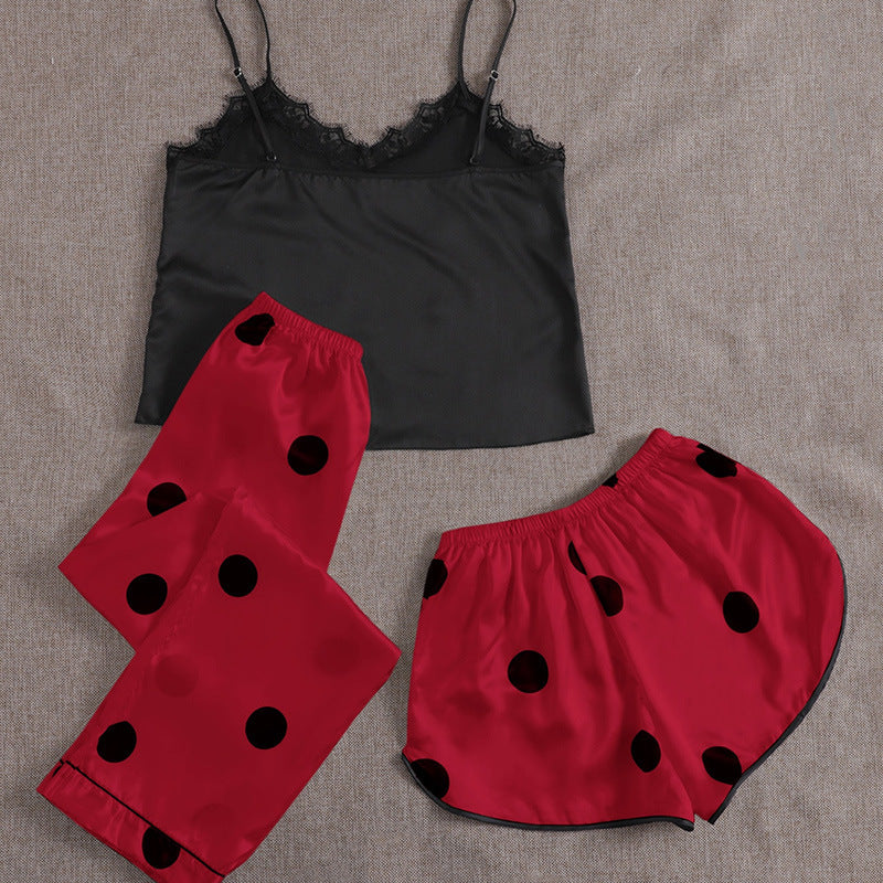 Set sleepwear Vasha Silky Touch – 3 piese
