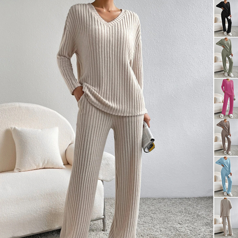 Set loungewear tricotat Cozy Chic
